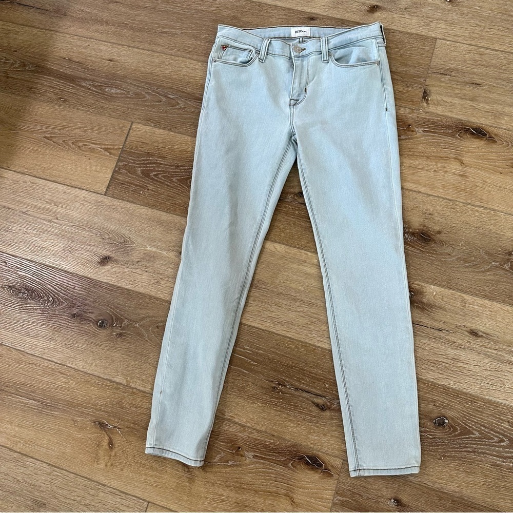 Hudson Women’s Krista Super Skinny Light Wash Denim High Rise Jeans Sz 28 GUC - Picture 2 of 11